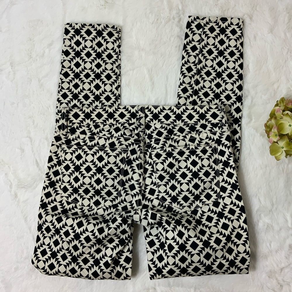 J. Crew Aztec print toothpick jeans - Picture 2 of 4